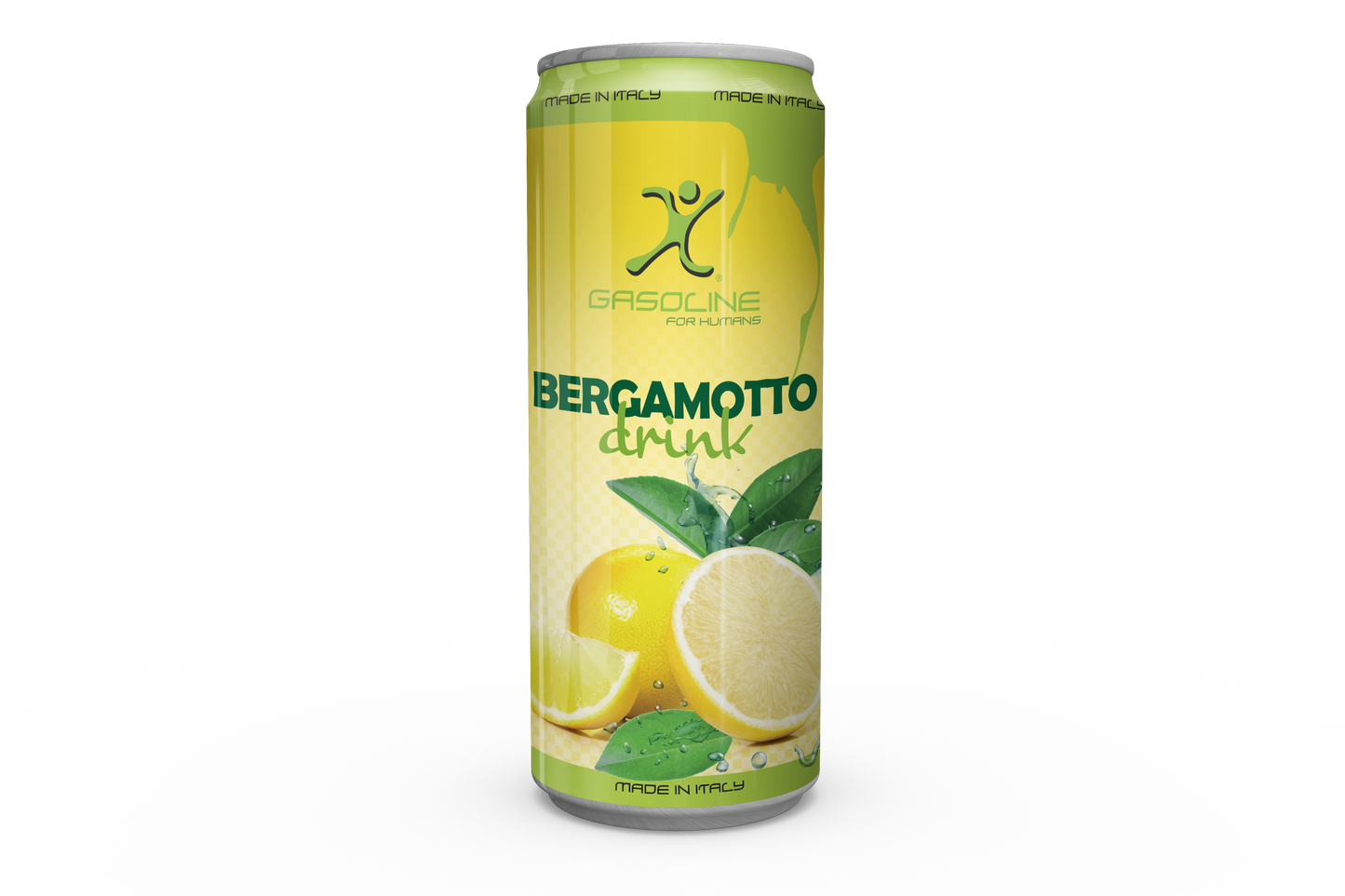 Bergamotto drink  -Gasoline for Humans- 12 lattine da 250 ml